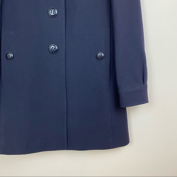 J. Crew Single-Breasted Double-Cloth Coat - Picture 6 of 9